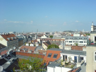 Ausblick aus meinem Zimmer im siebten Stock Ausblick aus meinem Zimmer im siebten Stock